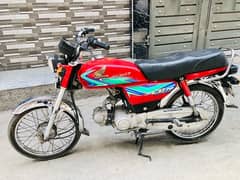 Honda CD 70 2018 with condition Urjent sale