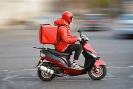 Delivery boy to deliver industrial items to various locations