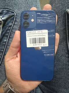 iphone 12 mini 64GB jv blue
