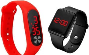 LED display smart watches pack of 2