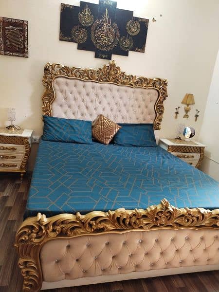 chanioti wooden bed set 1