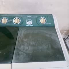 Haier HWM120-BS Washing machine with dryer.