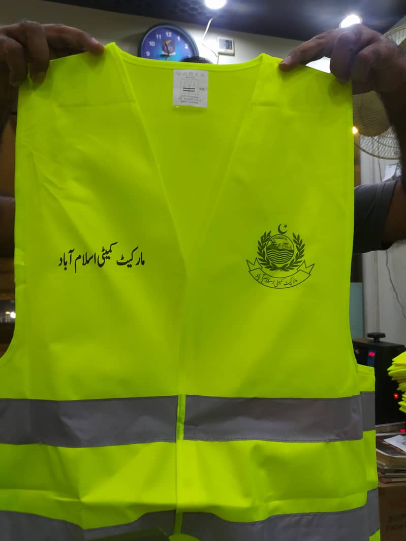 Safety jacket/safety vest/ printing services 1