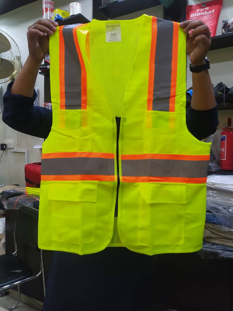 Safety jacket/safety vest/ printing services 3