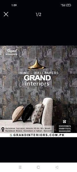 Wallpapers wall morals wall panels wpvc panels by Grand interiors 0