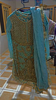 one long maksi and 2 complete dresses in new condition