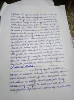 handwritten