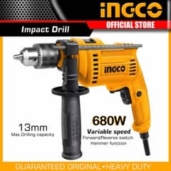 Ingco Impact Drill Machine 680W Industrial ID6808