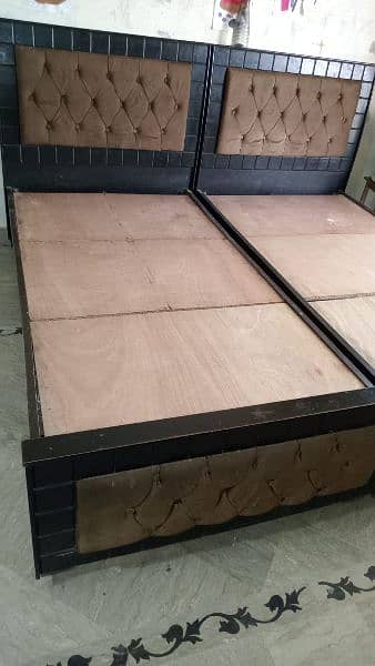 single cushioned beds 2