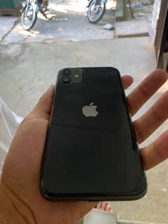 iphone 11 dual physical sim PTA approved 128gb black colour