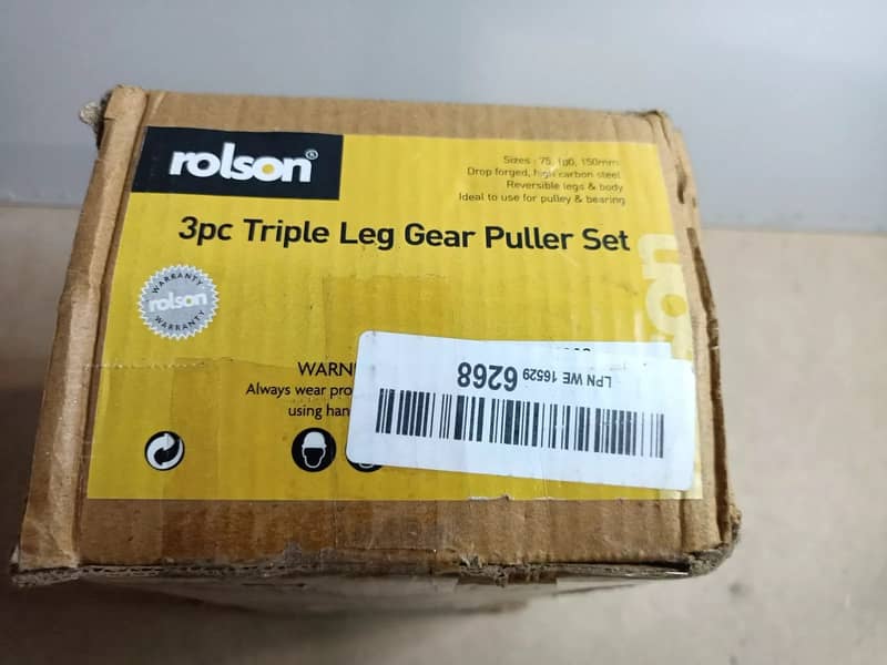 IMPORTED ROLSON GEAR / BEARING PULLER SET 3pc 1