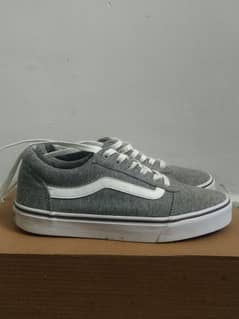 Original Vans Of The Walls Shoes Dark Grey Denim