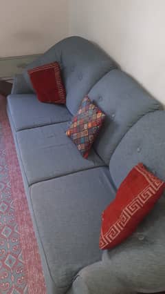 5 Seater puffy Sofa Set