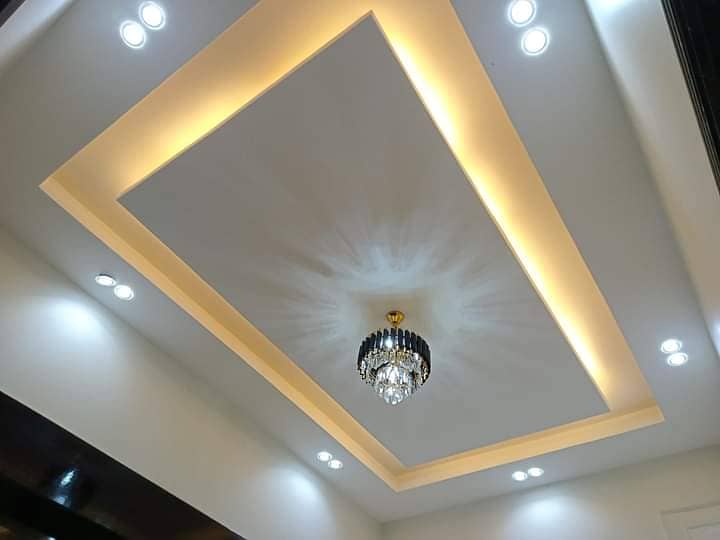 POP Ceiling/Pvc Wall Paneling Roof Ceiling/Gypsum Ceiling 9