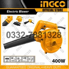 Ingco 2 in 1 Home Aspirator Blower + Vacuum Cleaner - 400W AB4018