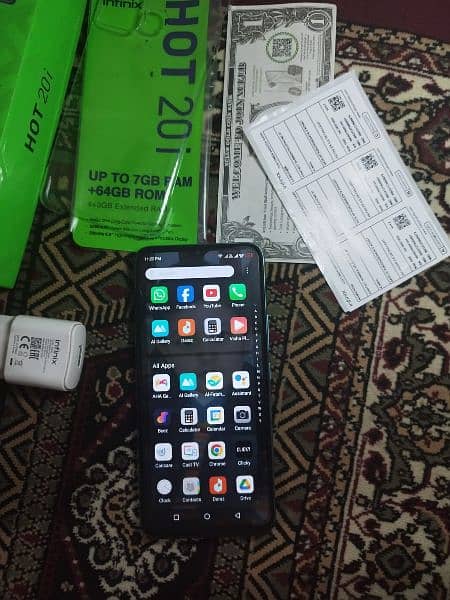 Infinix hot 20i 4+3/64 4