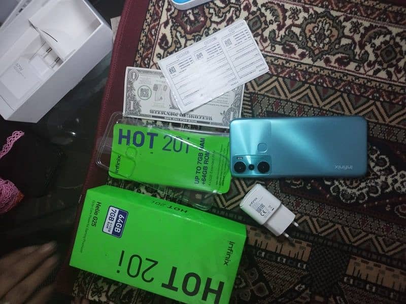 Infinix hot 20i 4+3/64 7