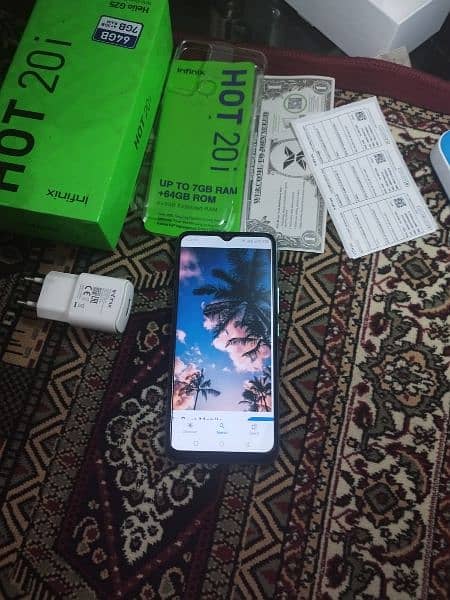 Infinix hot 20i 4+3/64 10