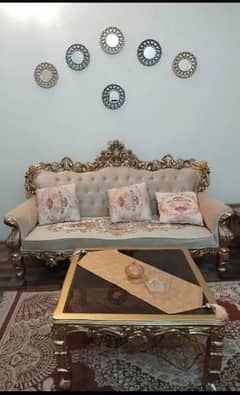 VIP chanioti wooden sofa set