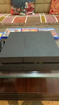playstation 4 with games and accessories