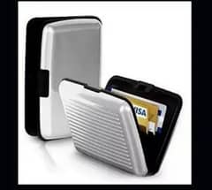 Aluma Wallet Resistant Card Protect Holder 6 pockets Ultra Slim