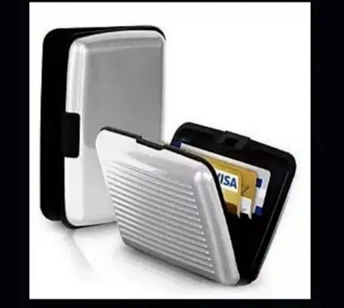 Aluma Wallet Resistant Card Protect Holder 6 pockets Ultra Slim 0