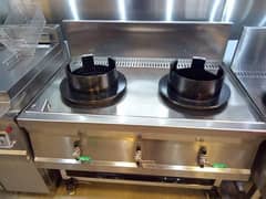 4 burner cooking range