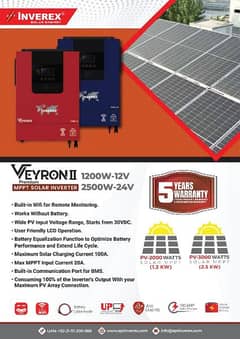 Inverex 1200w , 2500w available
