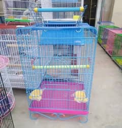 grey parrot cage
