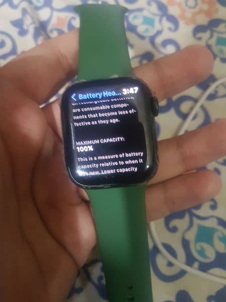 Apple Watch Series 7 41mm 100 battery health 5