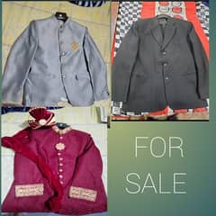 pants coat and sherwani for sale