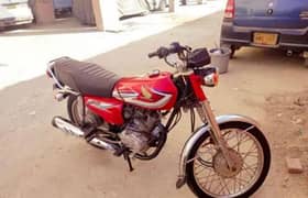 Honda 125 CG my WhatsApp number0326,,4300,,211 argent for sale