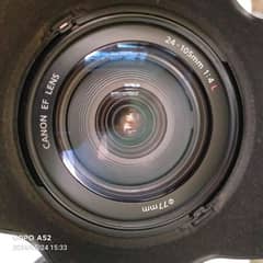 Canon 24-105 USM lens