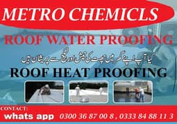 Roof leakage seepage waterproofing & Roof Heat Proofing
