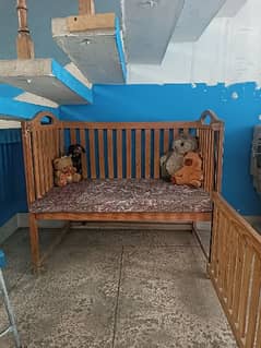 kids cot with mattress