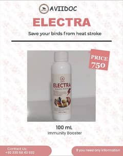 ELECTRA-Electrolyte for birds