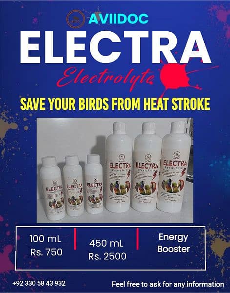 ELECTRA-Electrolyte for birds 3