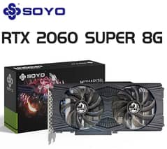 SOYO NVIDIA GeForce RTX2060 SUPER 8G Graphics Cards GDDR6 Video Memory