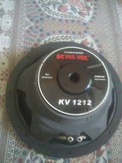 woofer good condition