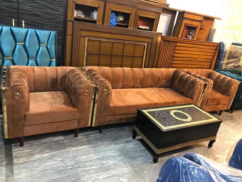 5 \ Seater Sofa / Set / L shape Sofa Set / 7 / Seater Sofa Set 1