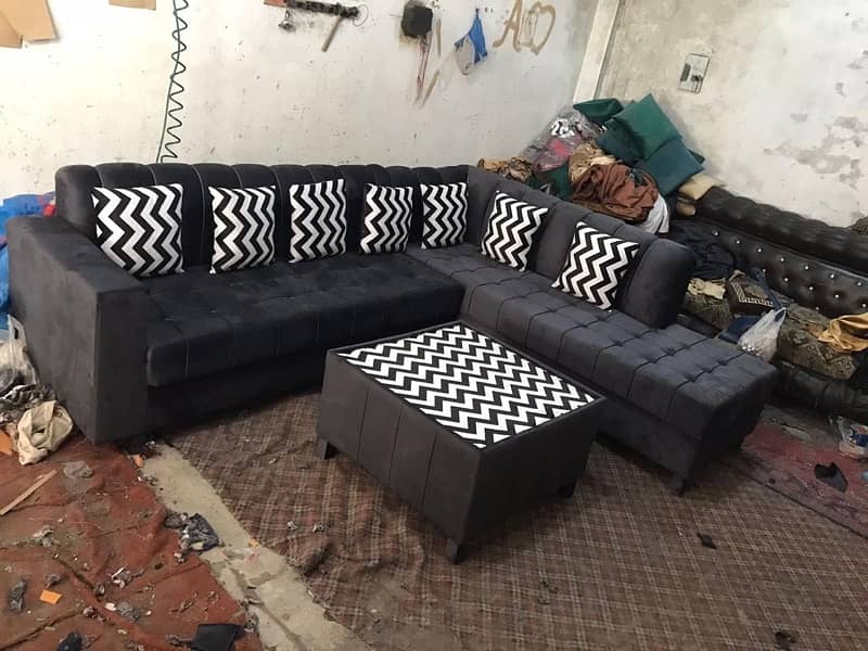 5 \ Seater Sofa / Set / L shape Sofa Set / 7 / Seater Sofa Set 16