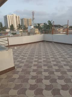 300 sq yards portion with Roof (Block D North Nazimabad)