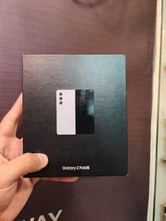 samsung galaxy fold 5 12/256  Icy Blue box Packed Non Active