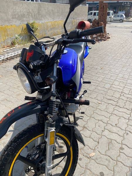 Yamaha YBR G Blue 2020 Model For Sale and Exchange Read Add 3