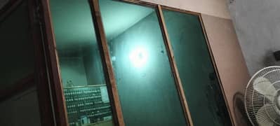 glass and Wood partition