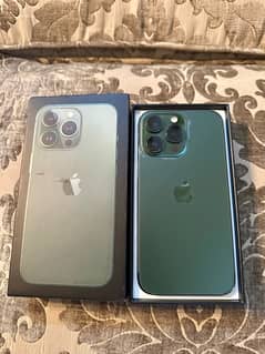 iphone 13 pro alpine green dual sim pta approved ( limited edition )