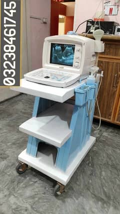used china mindray dp-1100 plus ultrasound machine with trolly