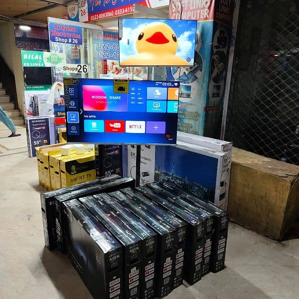 43 INCH ANDROID LED 4K UHD Q LED LATEST MODEL   03221257237 0