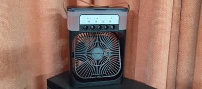 Portable Air Cooler Humidifier Mist Fan USB Inverter Room Coler