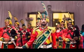 Band Baja Lahore | Dhol For Mehandi | fauji pipe band baja Lahore